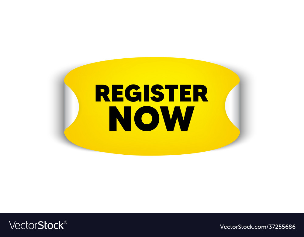 Register now join today sign