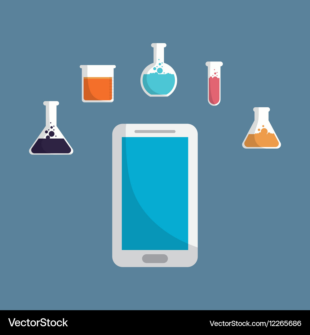 Science technology research Royalty Free Vector Image