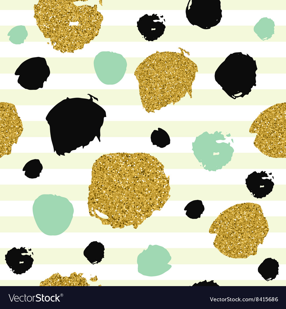 Trendy spot color seamless pattern