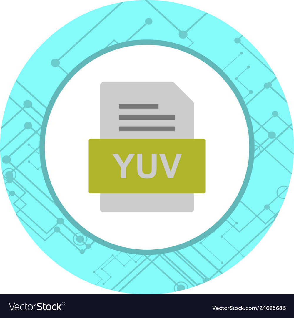 Yuv file document icon