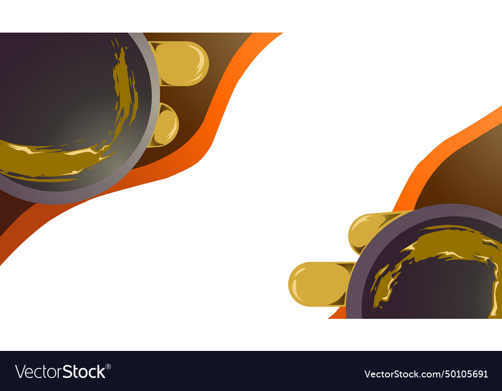 Abstract background with gradient orange and gray Vector Image Abstract background with gradient orange and gray