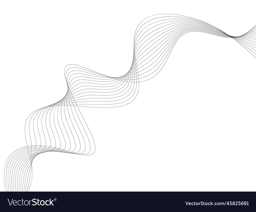 Abstract wave element for design digital vector image Abstract wave element for design digital