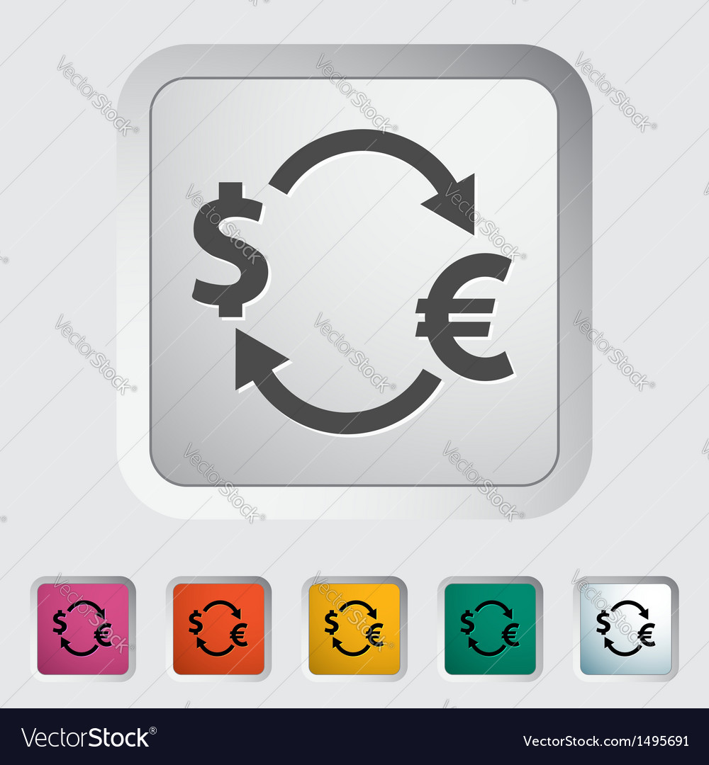 Currency exchange 2 Royalty Free Vector Image - VectorStock