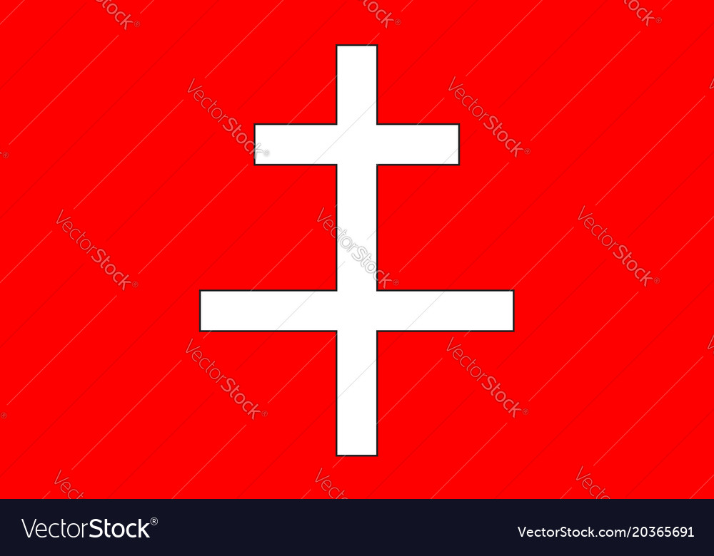 Flag of saint-omer in pas-de-calais