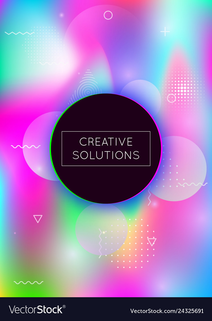 Fluid shapes background with liquid dynamic