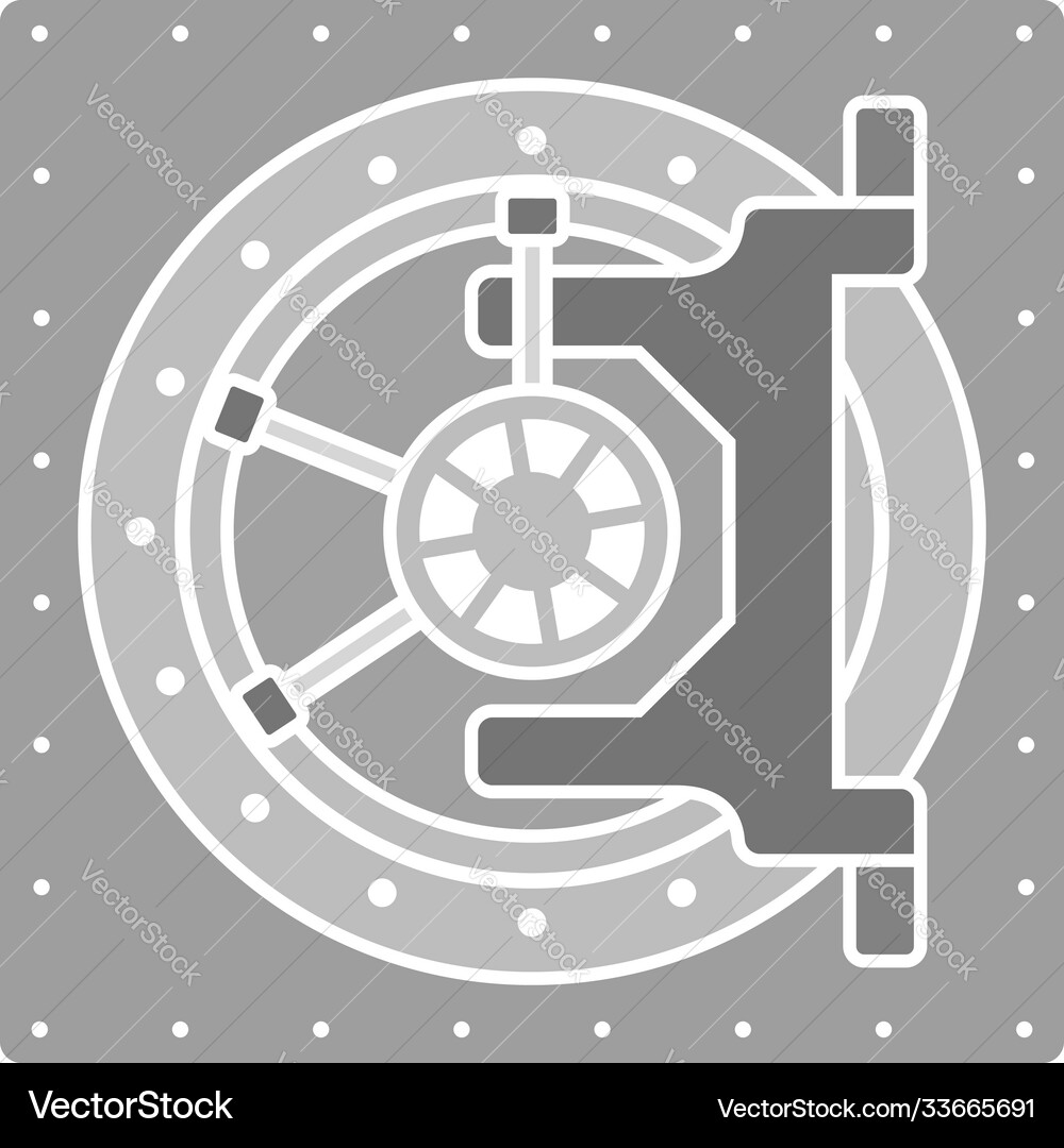Safe icon Royalty Free Vector Image - VectorStock