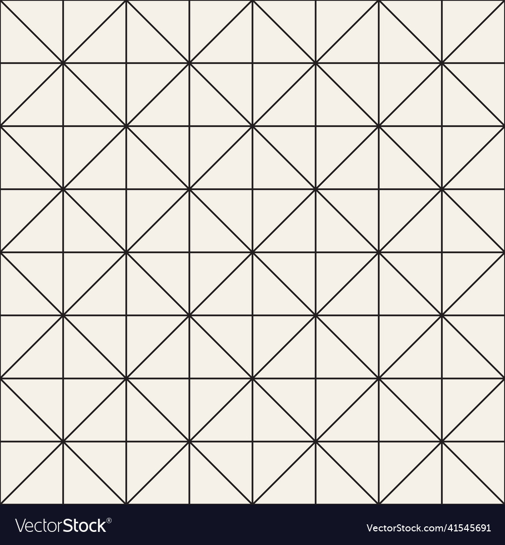 Seamless pattern repeating geometric elements vector image Seamless pattern repeating geometric elements