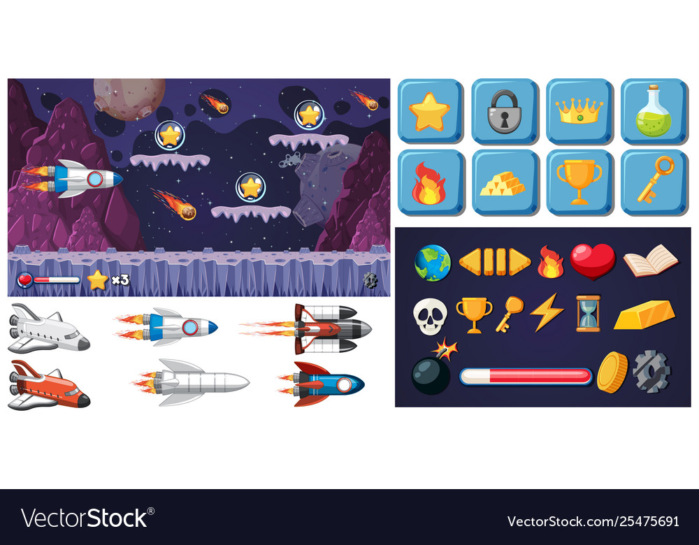Space Game Elements