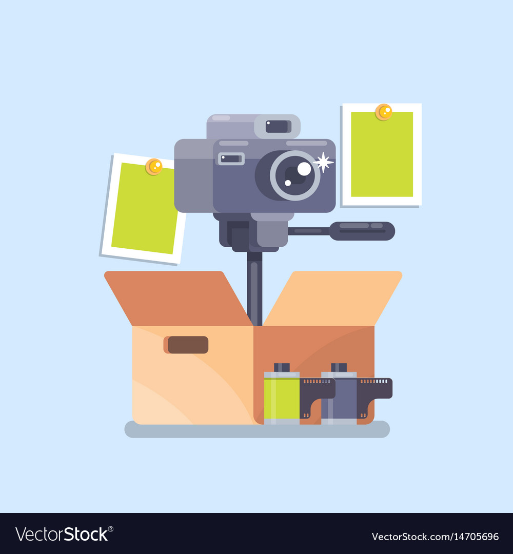 Icons für Kameraausrüstung