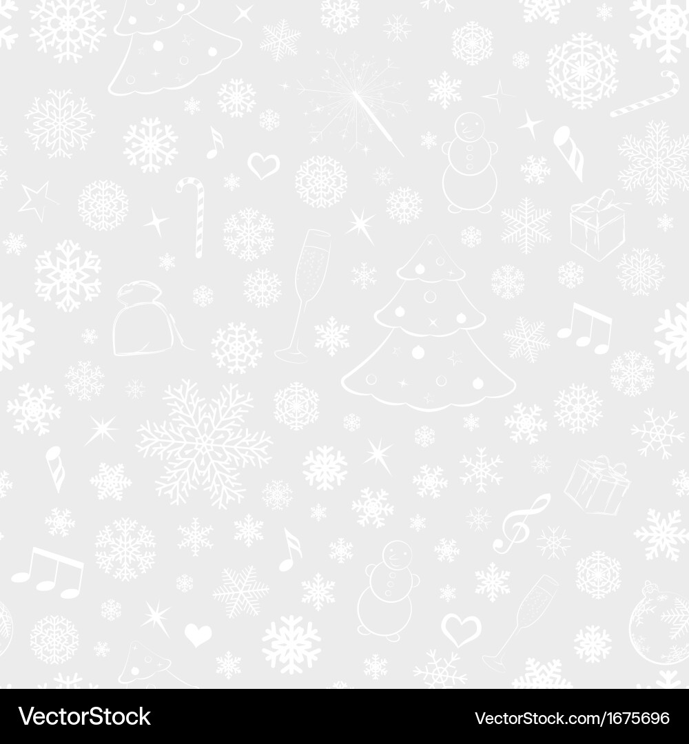 Christmas seamless pattern Royalty Free Vector Image