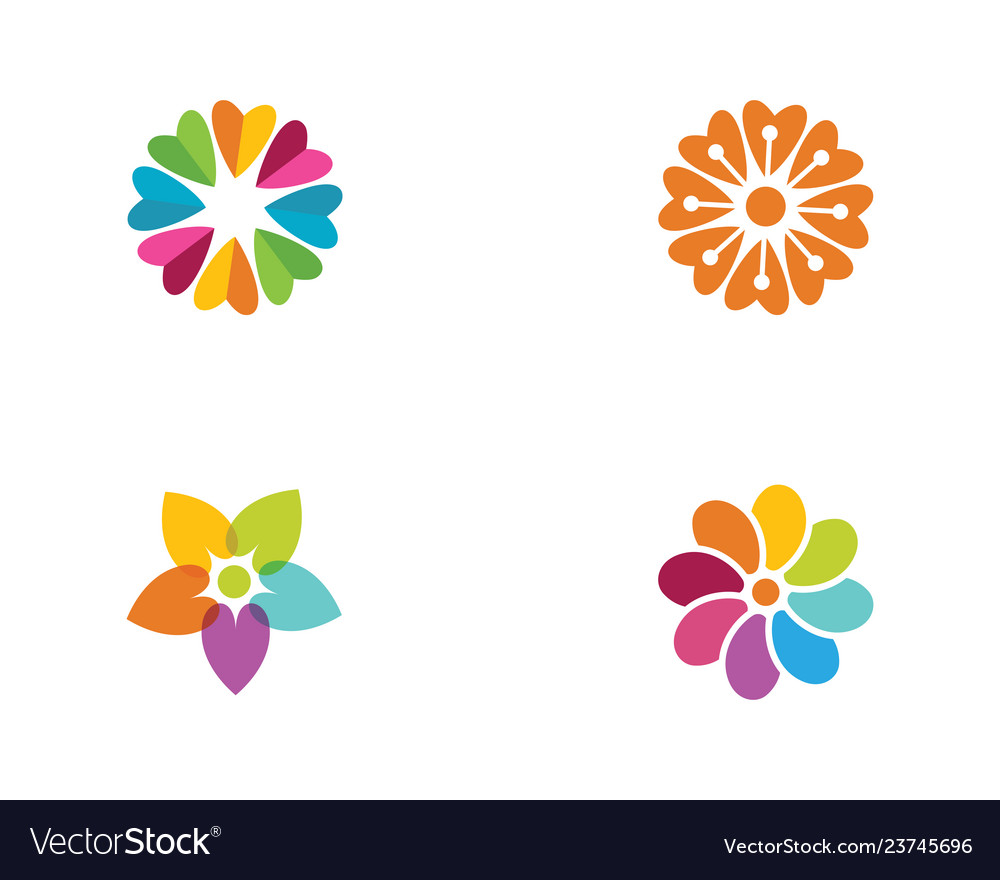 Flower icon design