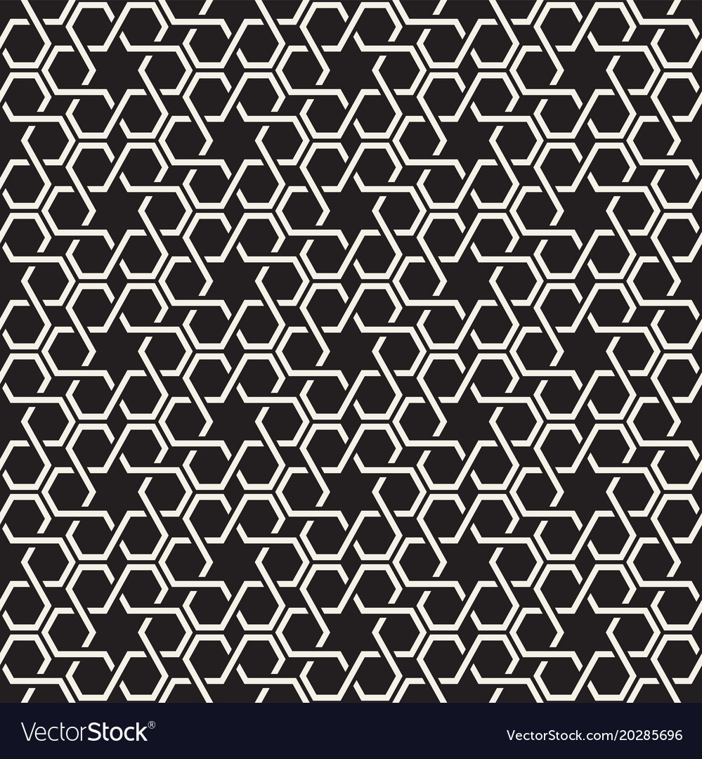 Hexagonal Stripe Pattern