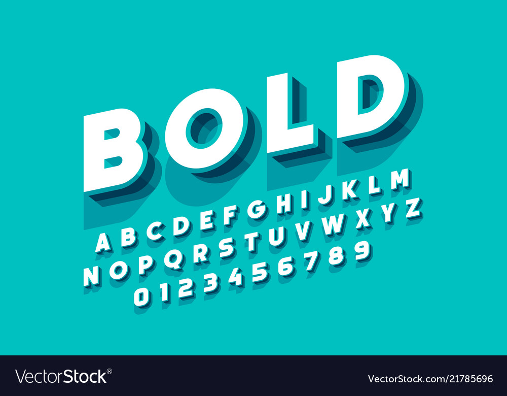 Graphic bold font download