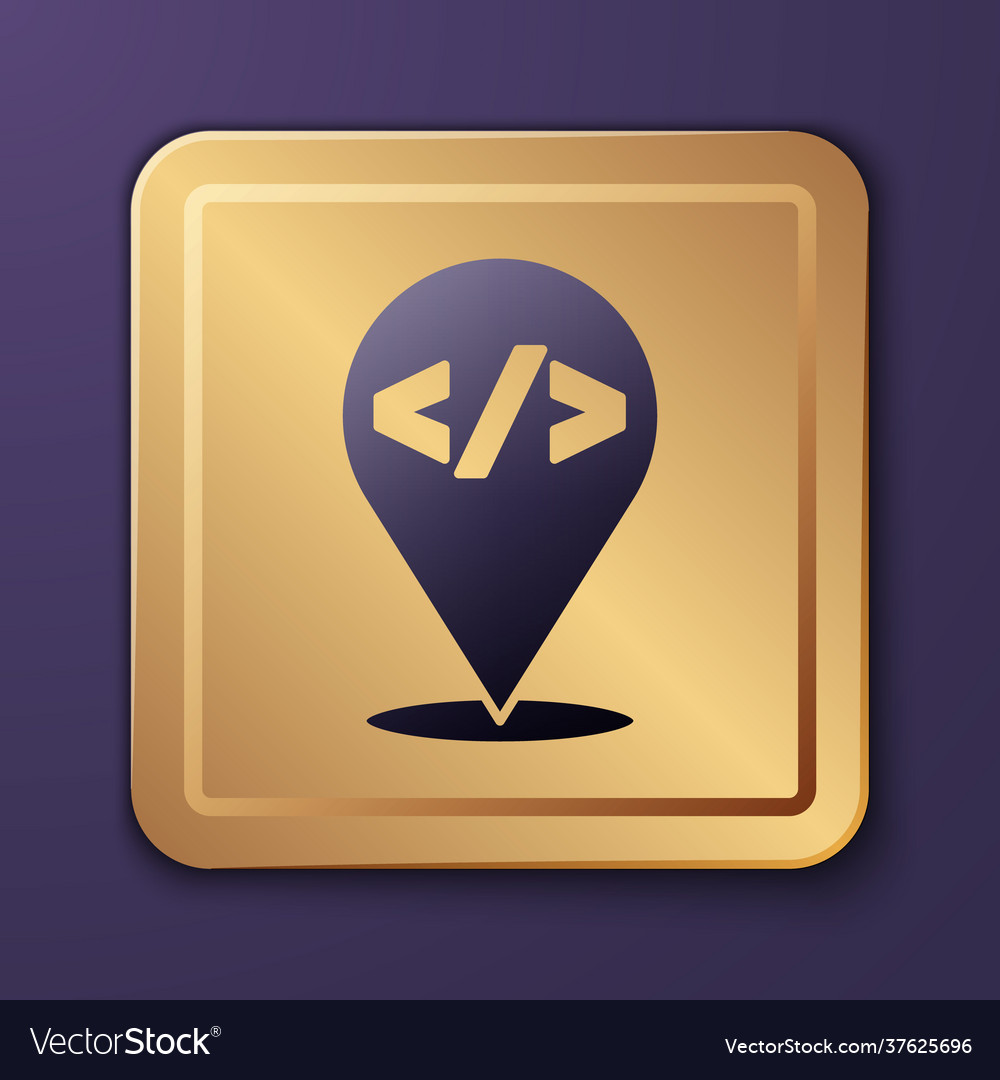 Lila Web-Design und Front-End-Entwicklung Icon vector image Lila Web-Design und Front-End-Entwicklung Icon