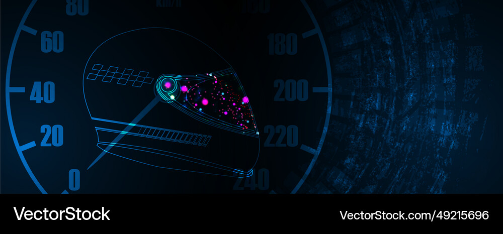 Racing speed background abstraction in car track Vector Image