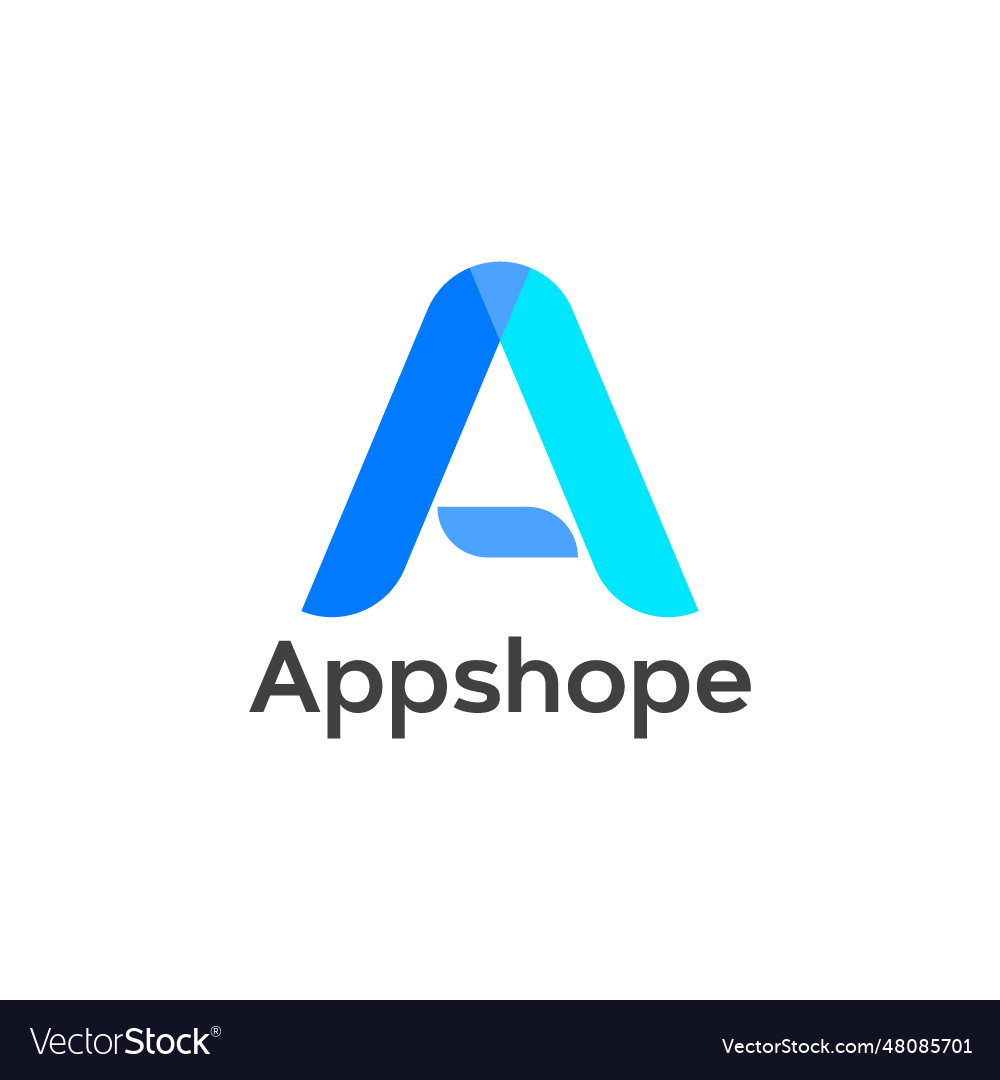 app-store-logo-royalty-free-vector-image-vectorstock