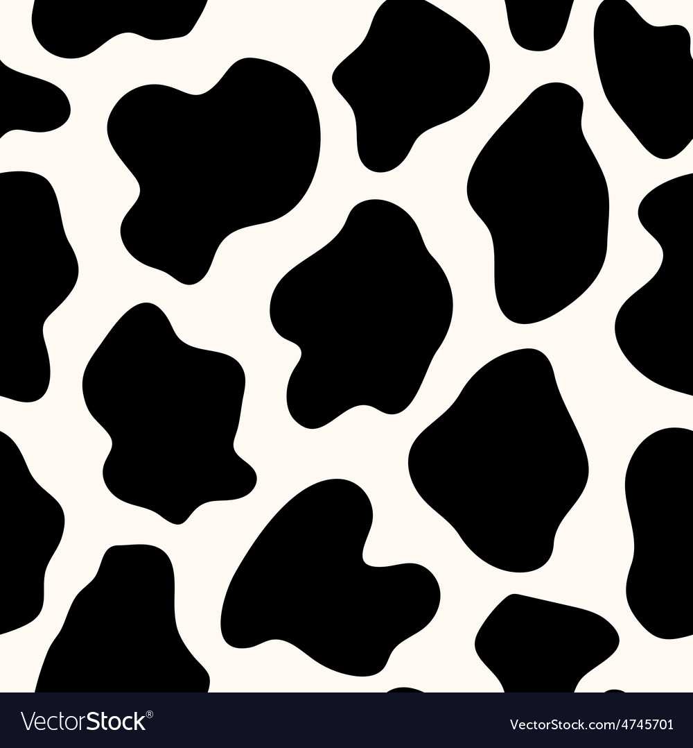 Cow Print Seamless Pattern