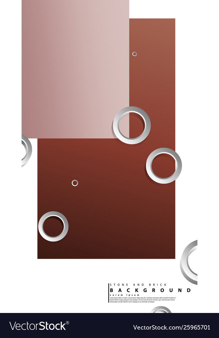 Ring abstract rectangular background with drop vector image Ring abstract rectangular background with drop