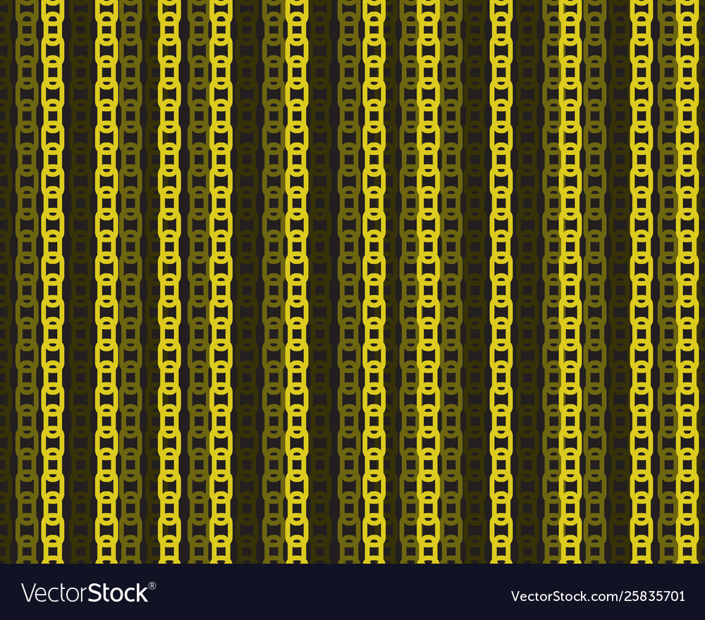 Seamless pattern with different chains