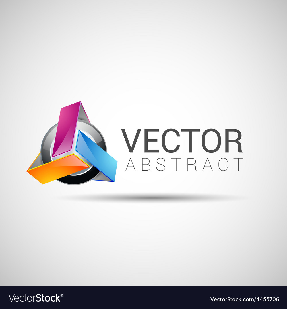 Abstract element shape design icon