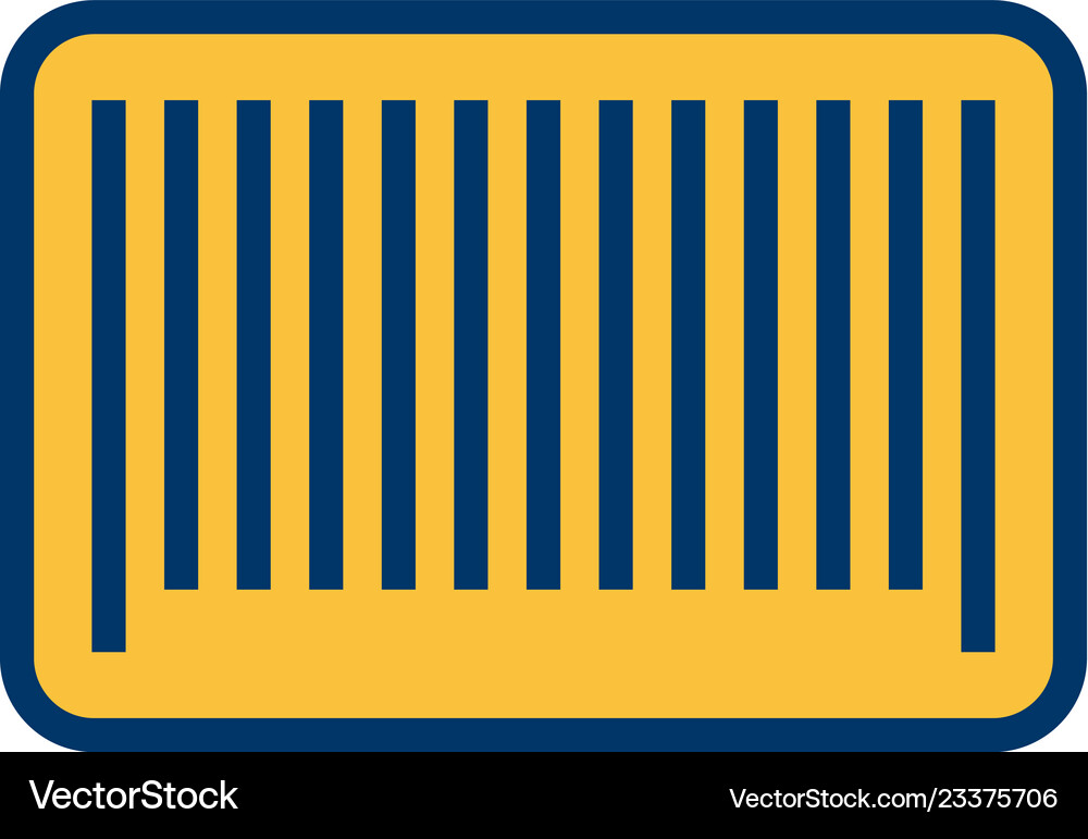 Barcode icon Royalty Free Vector Image - VectorStock