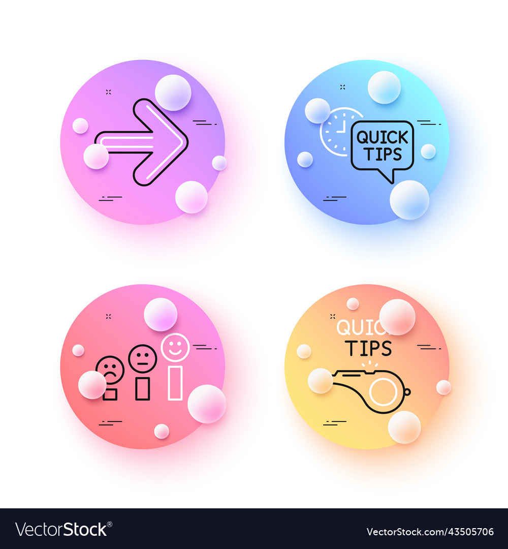 Customer satisfaction quick tips and tutorials vector image Customer satisfaction quick tips and tutorials