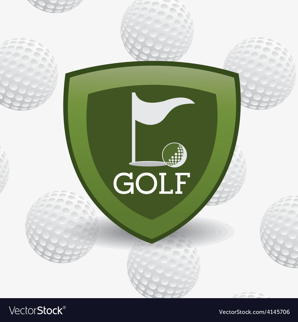 Golf design Royalty Free Vector Image - VectorStock