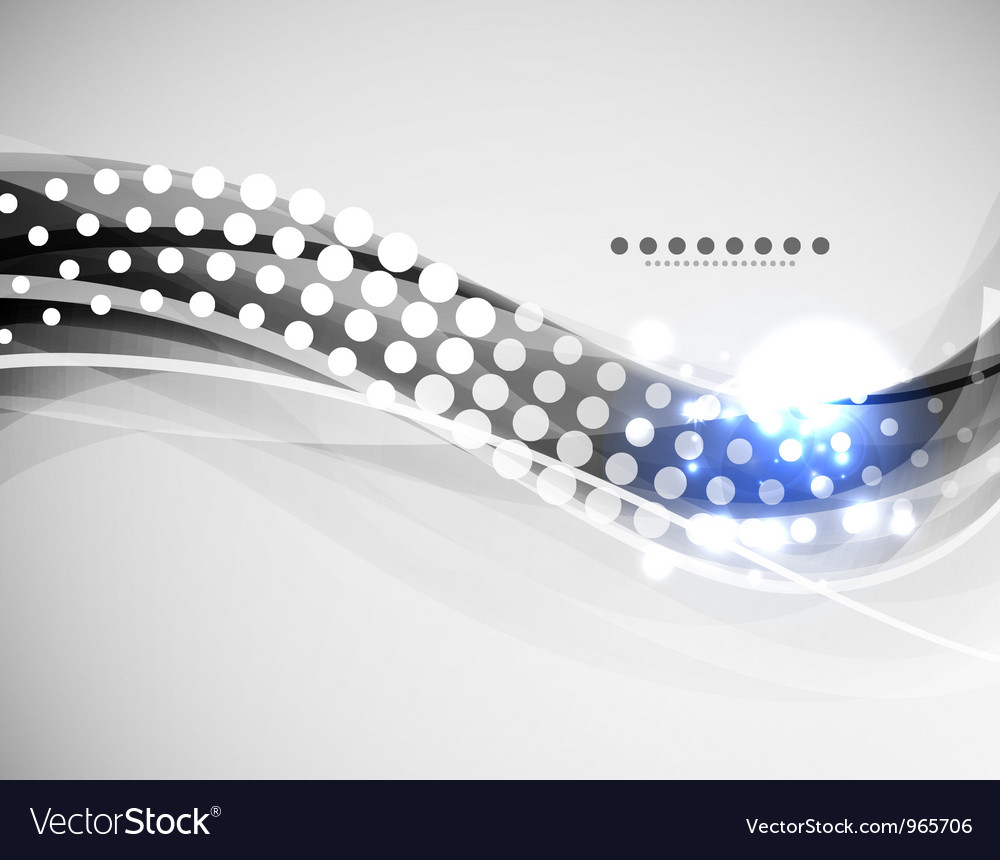 Grayscale wave background