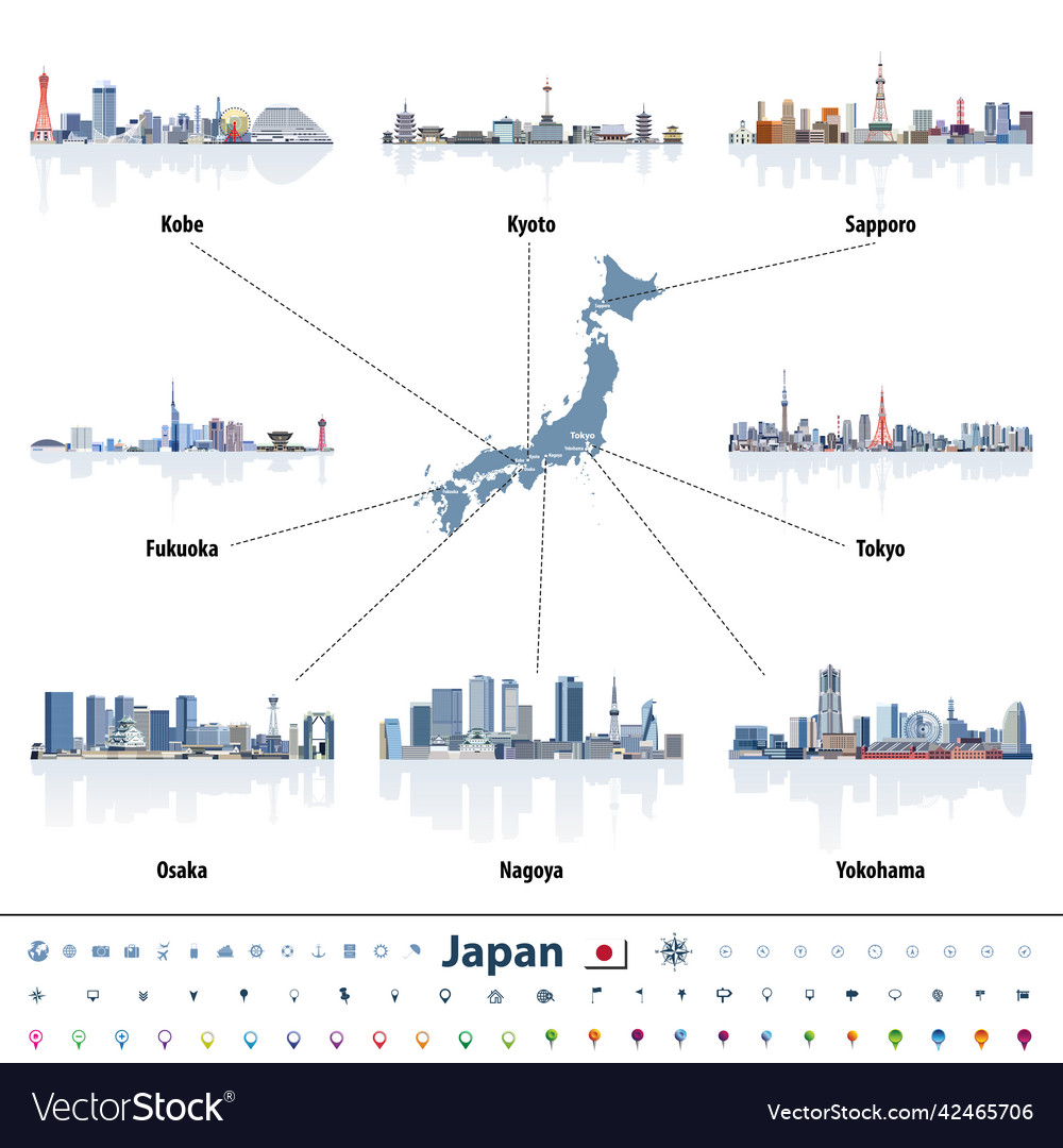 Japanese with largest japan cities skylines