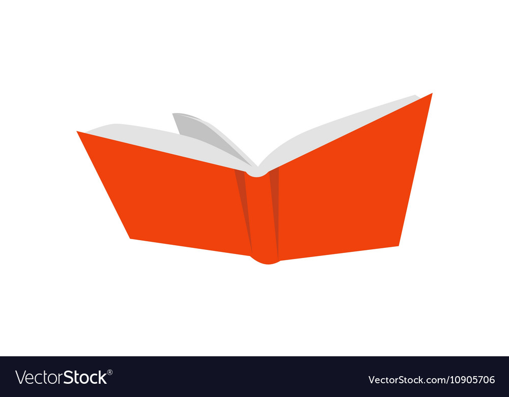 Open red book icon Royalty Free Vector Image - VectorStock