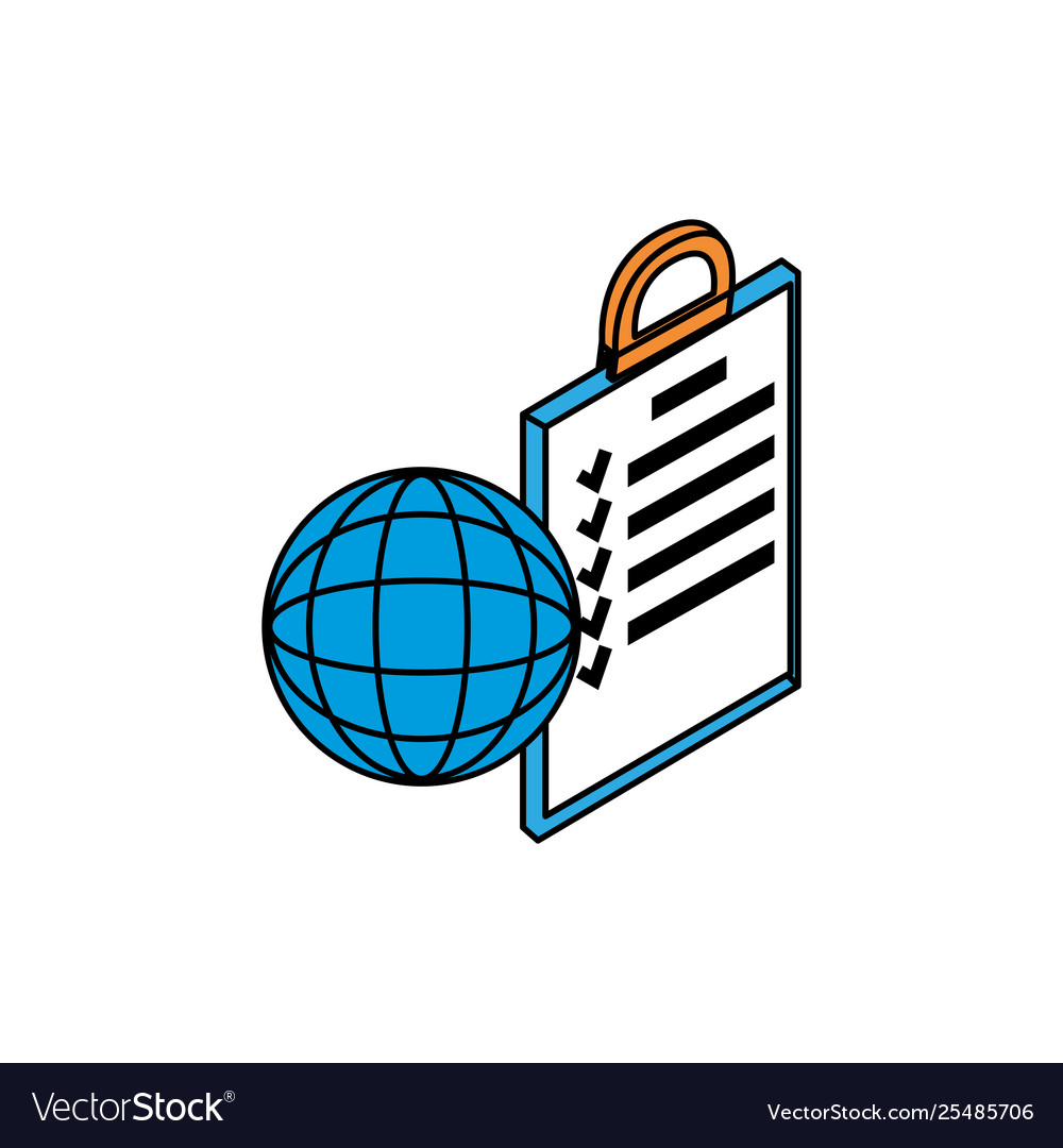 Sphere planet browser with checklist