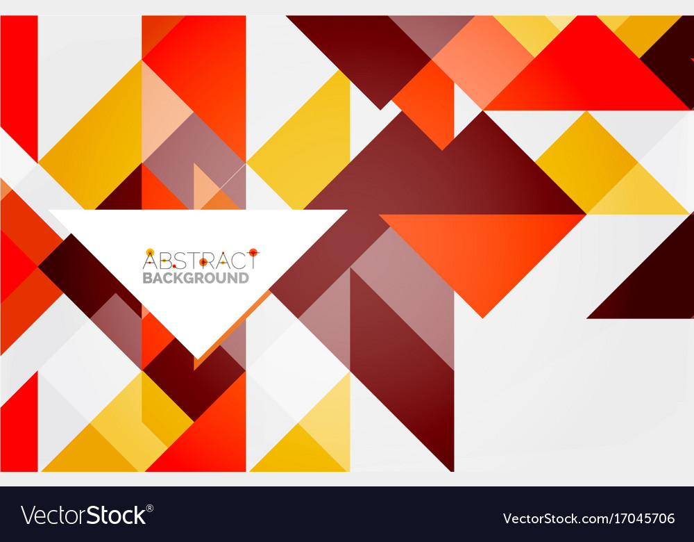 Triangle pattern design background