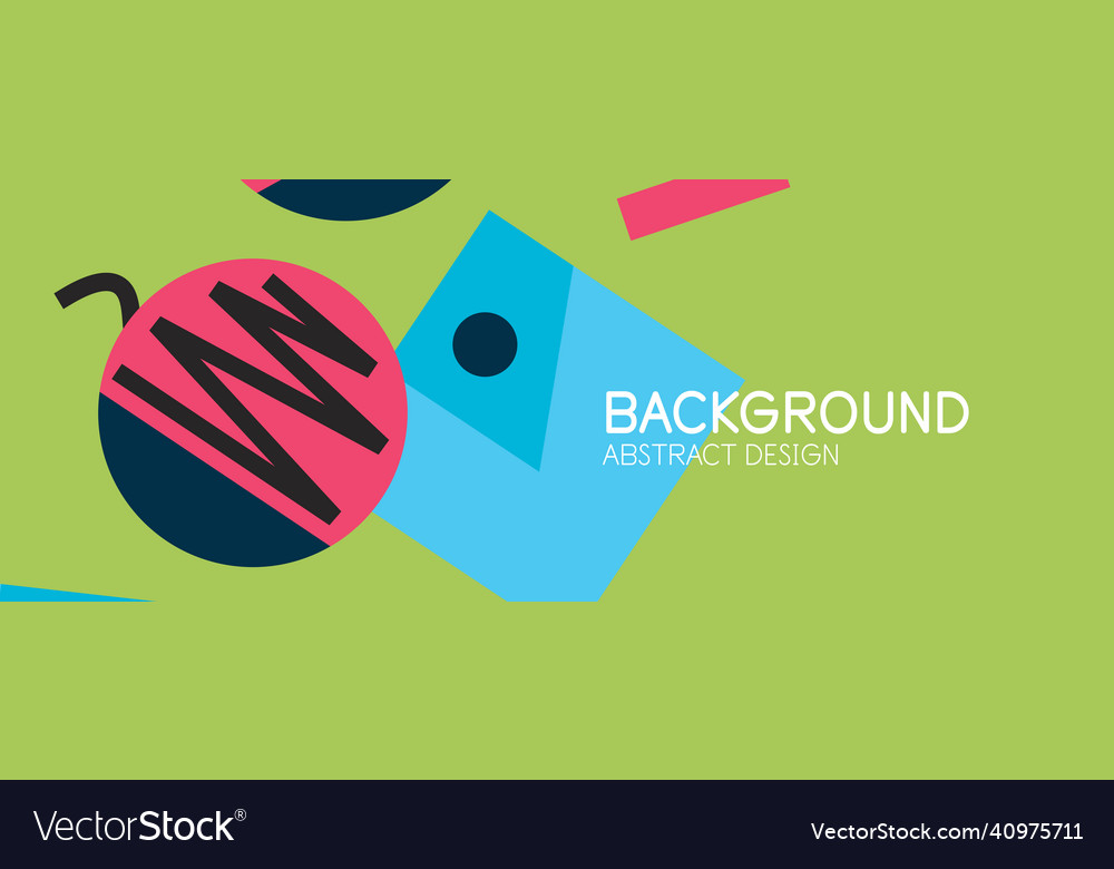 Abstract background blocks lines triangles