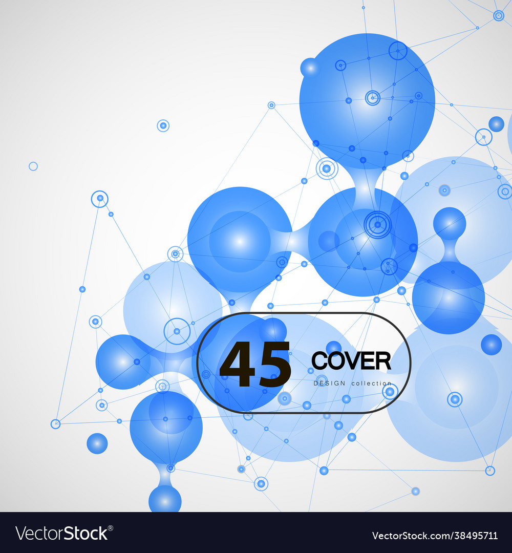 Abstract technology data concept net communication vector image Abstract technology data concept net communication