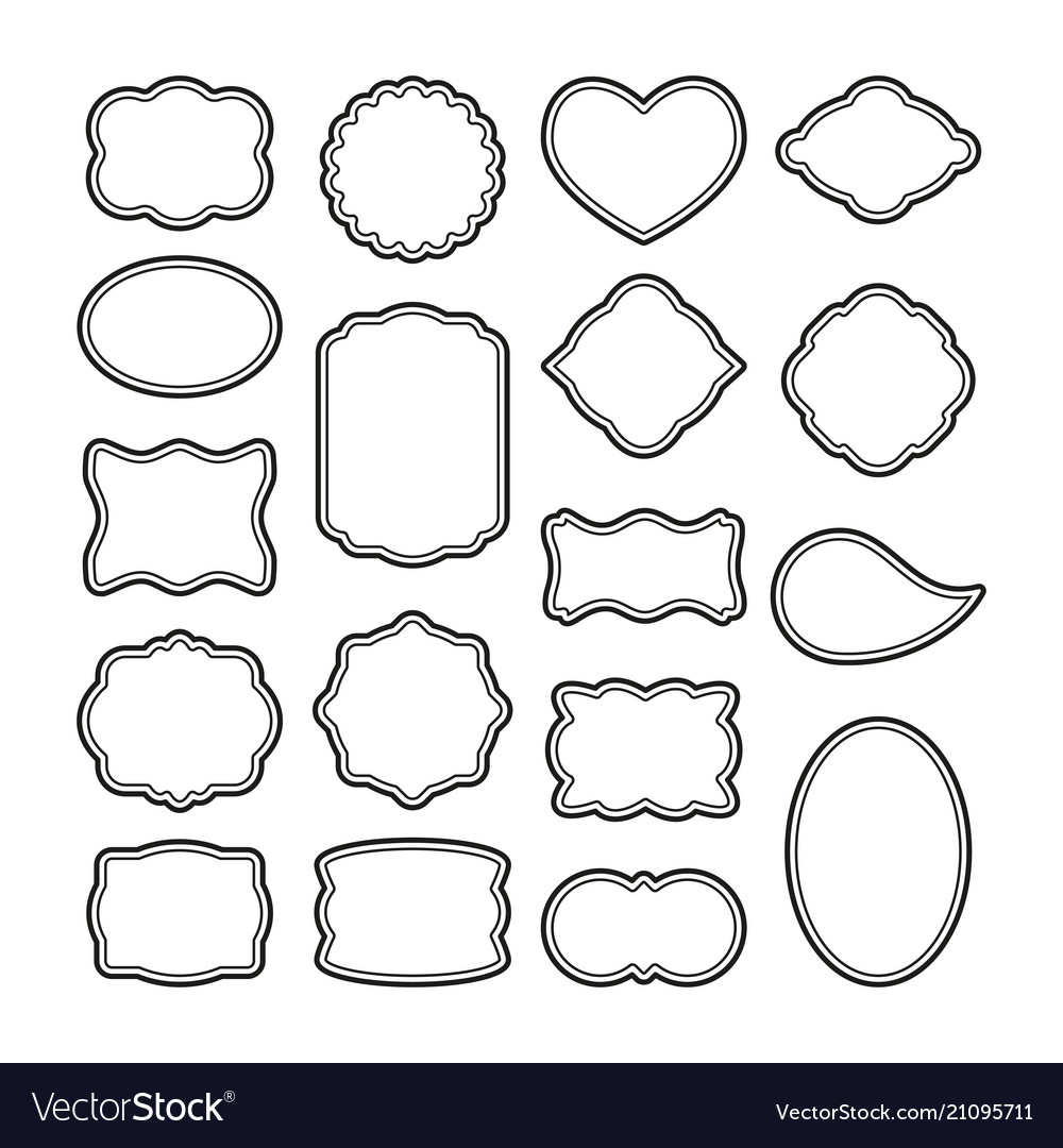 blank printable label