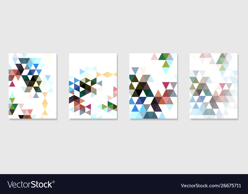 Geometric Triangle Background