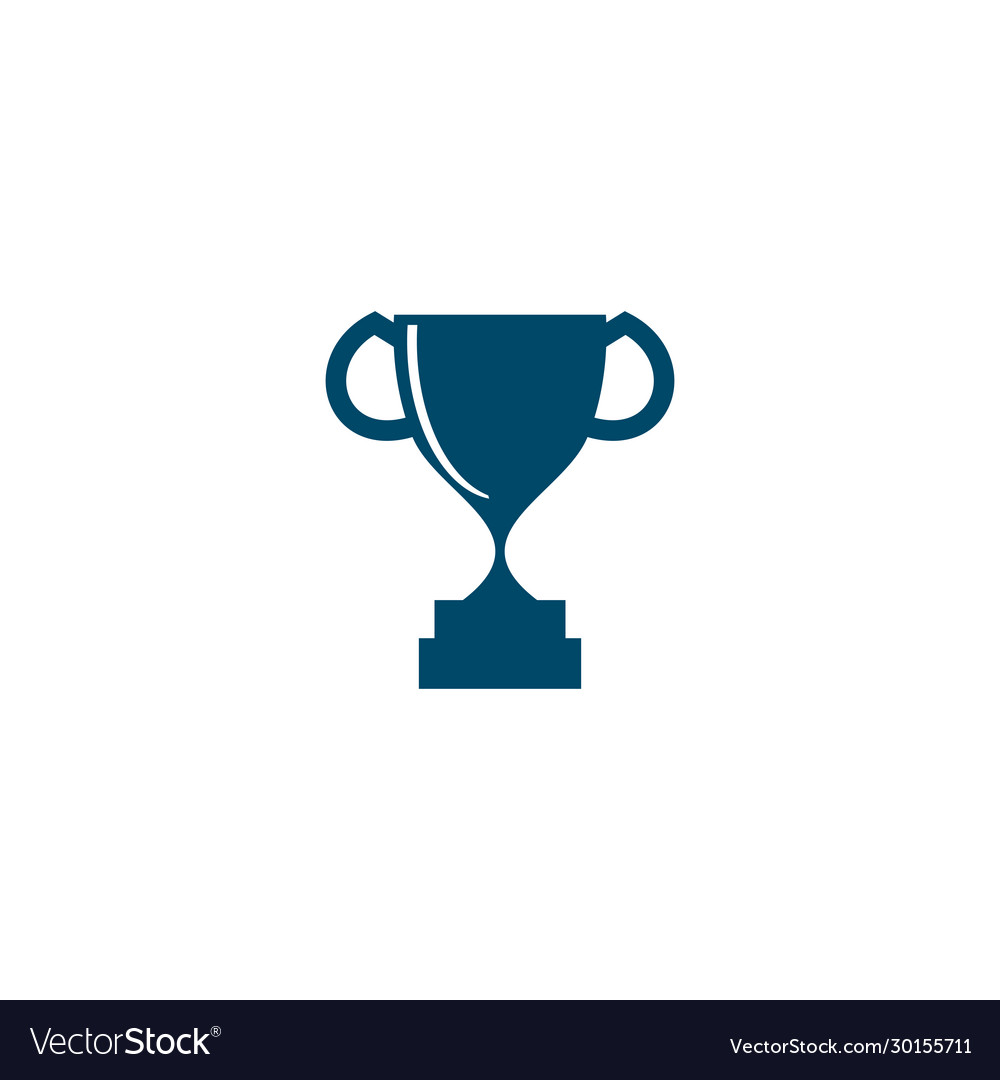 Trophy Icon Logo Design Vorlage