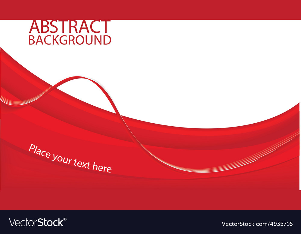 Red abstract background