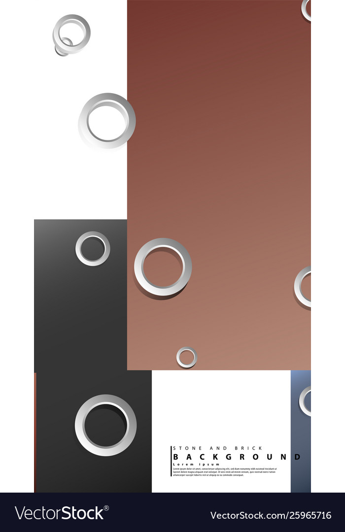 Ring abstract rectangular background with drop vector image Ring abstract rectangular background with drop