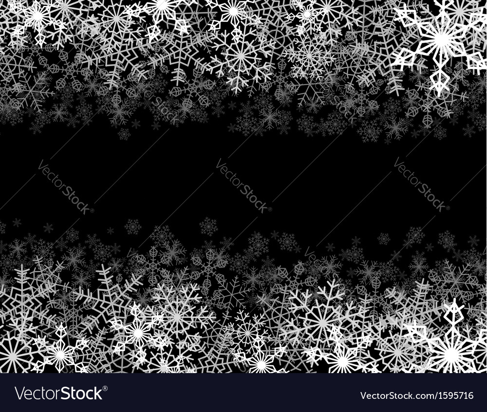 Winter Snowflake Frame