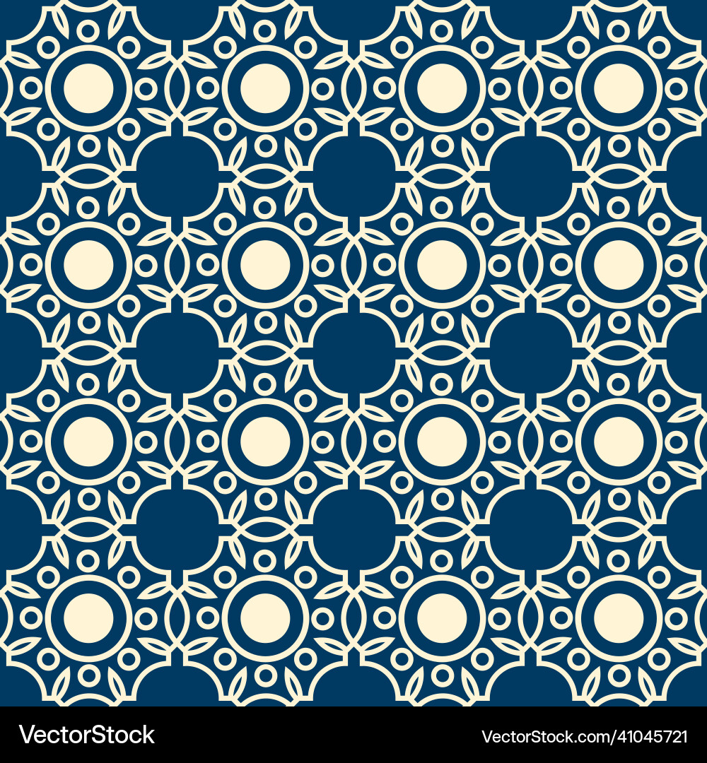 Abstract lacy seamless pattern Royalty Free Vector Image