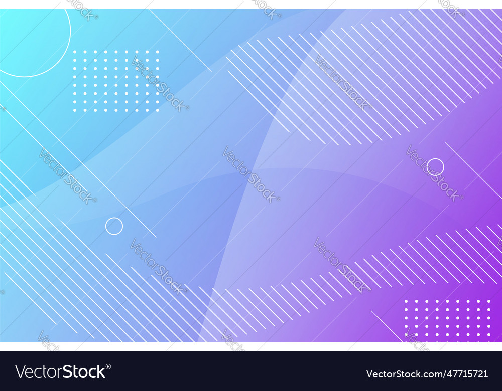 Abstract wavy shape background with geometric