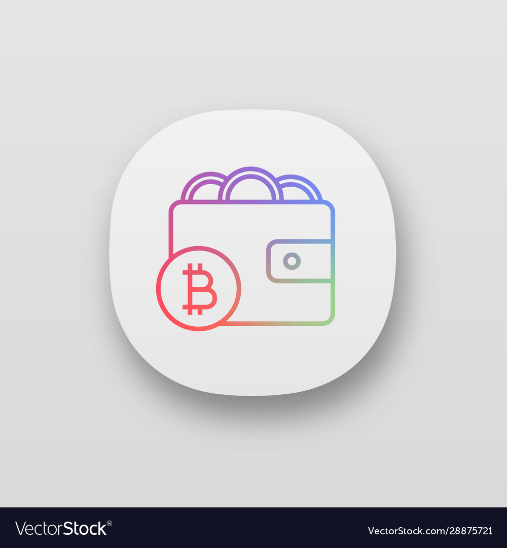 Bitcoin App Icon - Wallet