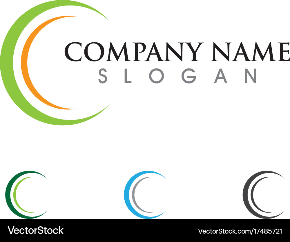 C letter logo Royalty Free Vector Image - VectorStock