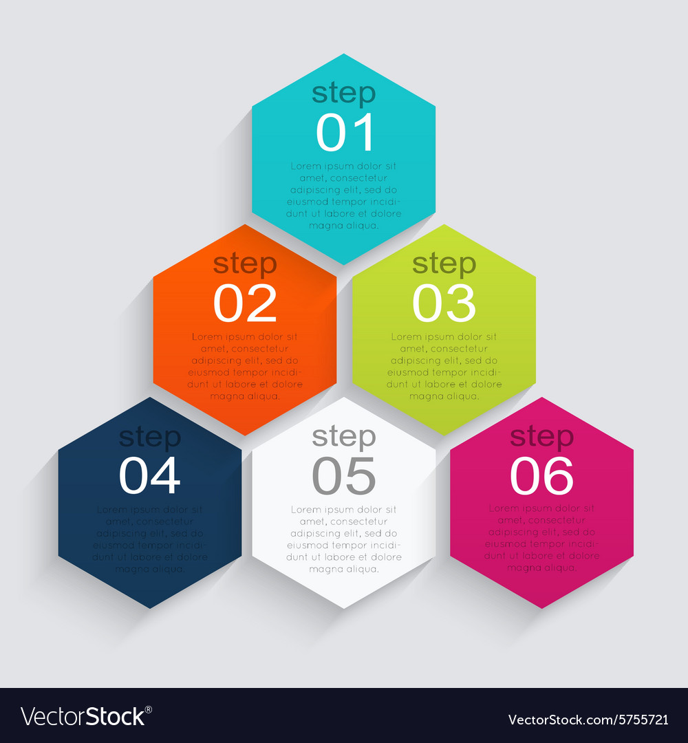 Colorful info graphics for your business Vector Image