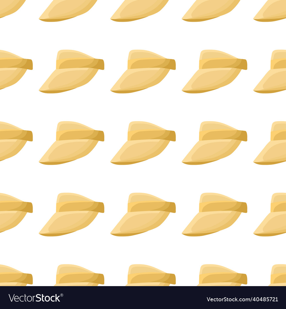 On theme colored pattern hats visor Vector Image On theme colored pattern hats visor