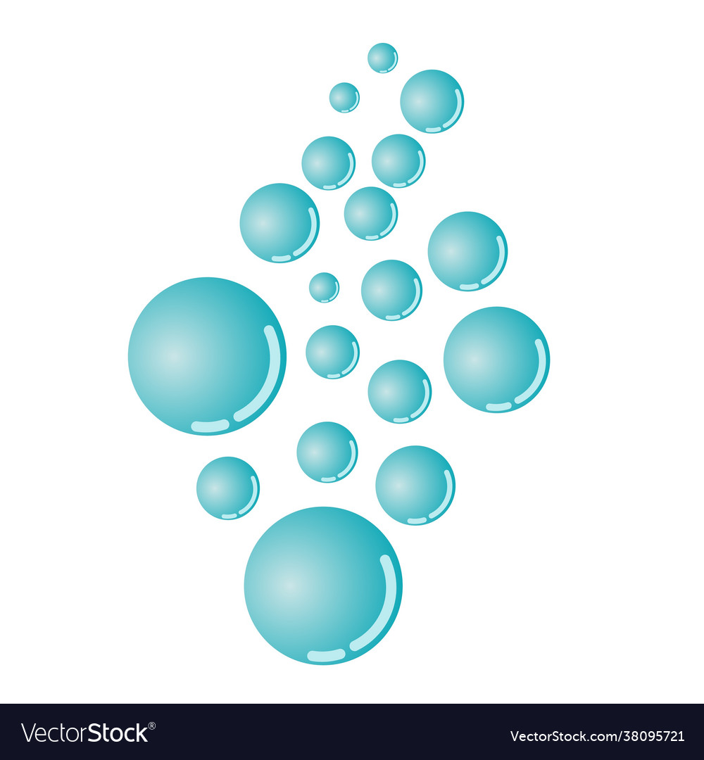 Water drop element for design