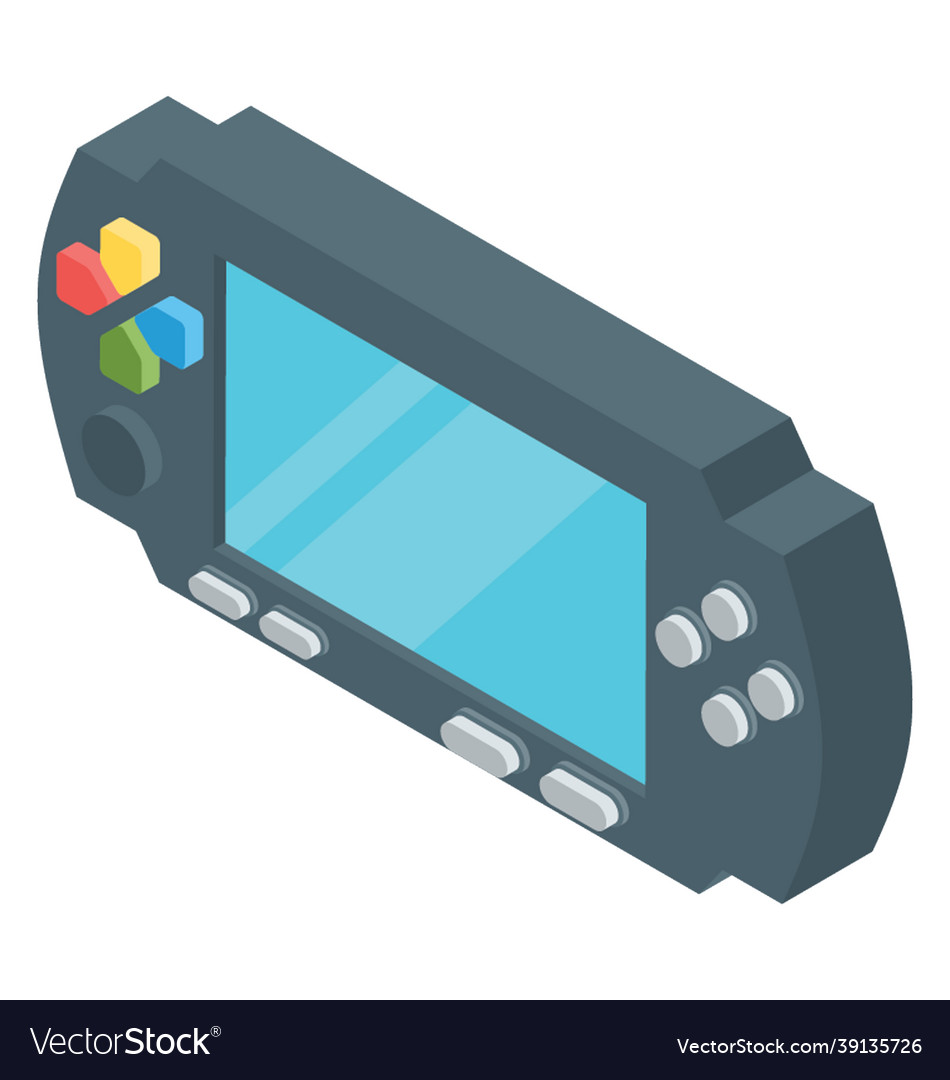 Game console Royalty Free Vector Image - VectorStock