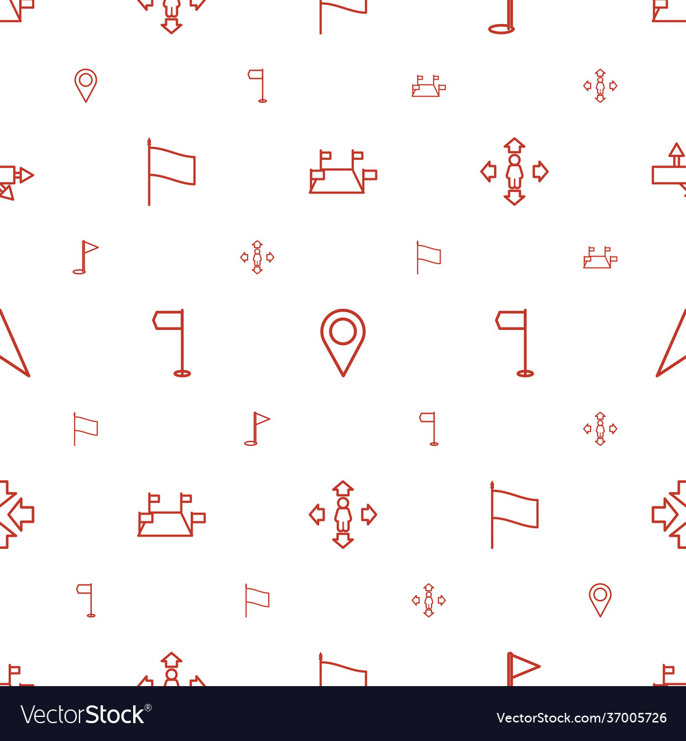 Pointer icons pattern seamless white background