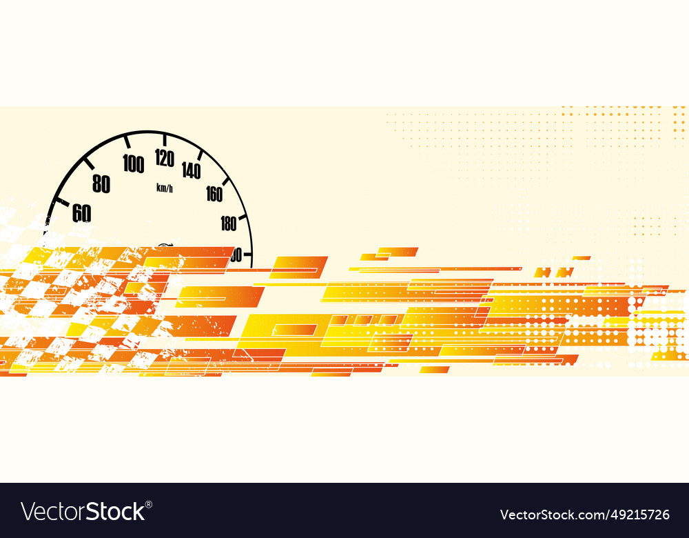 Racing speed background abstraction in car track